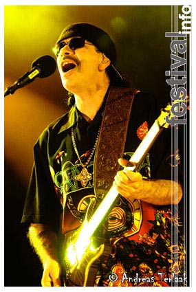 Santana op North Sea Jazz 2004 foto