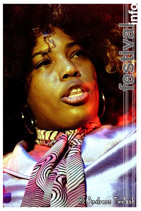 Macy Gray op North Sea Jazz 2004 foto