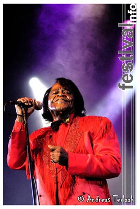 James Brown op North Sea Jazz 2004 foto