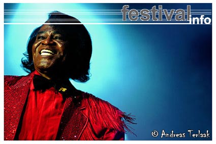 James Brown op North Sea Jazz 2004 foto