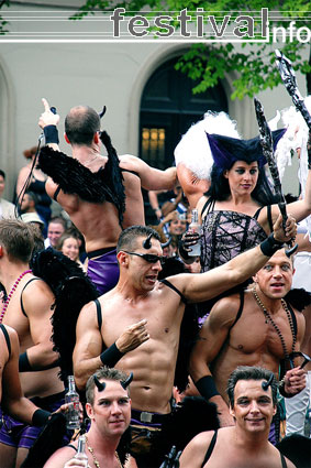 Canal Parade Amsterdam Gay Pride 2008 foto