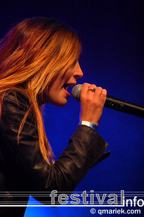 Delain op Geuzenpop 2008 foto