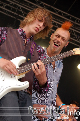 The Tommycats op Geuzenpop 2008 foto