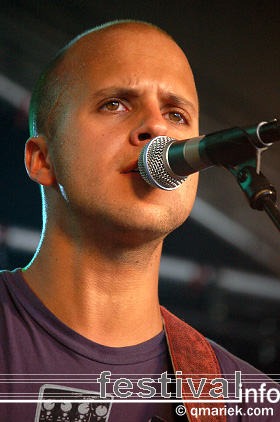 Milow op deBeschaving 2008 foto