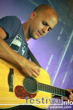 Milow op deBeschaving 2008 foto