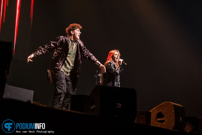 LUM!X feat. Pia Maria op Eurovision In Concert - 09/04 - AFAS Live foto