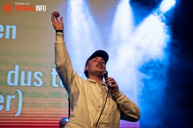 Nonchelange op Popronde Eindfeest 2021 foto