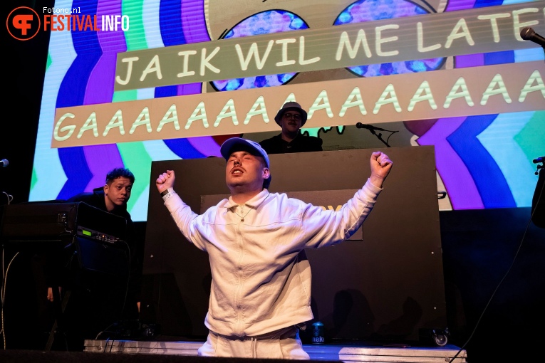 Nonchelange op Popronde Eindfeest 2021 foto