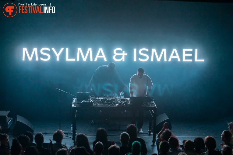 MSYLMA & Ismael op Rewire festival 2022 foto