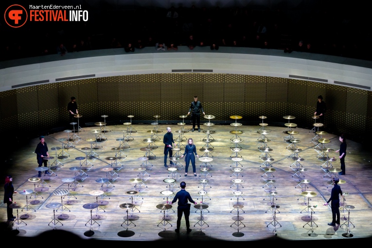 Ryoji Ikeda op Rewire festival 2022 foto