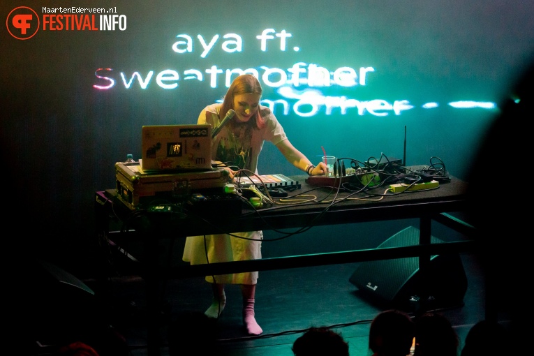 Aya op Rewire festival 2022 foto