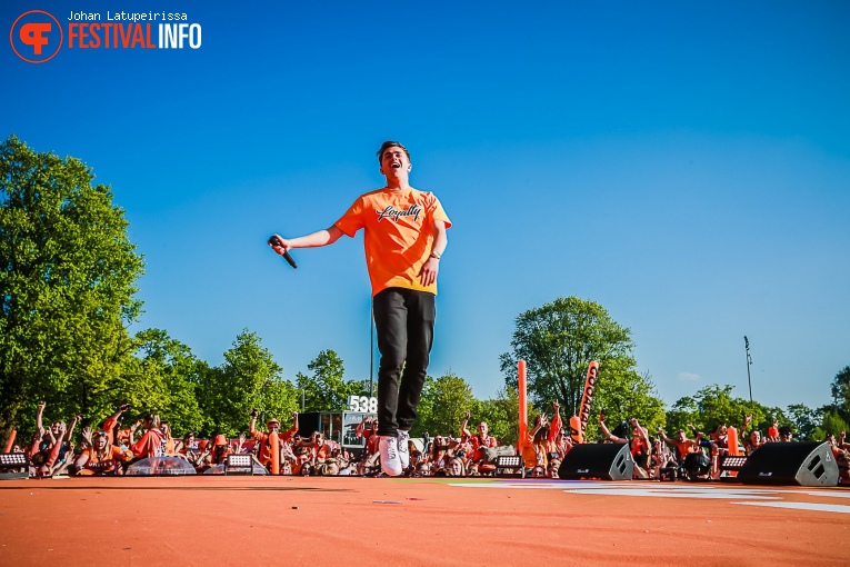 Flemming op 538 Koningsdag 2022 foto