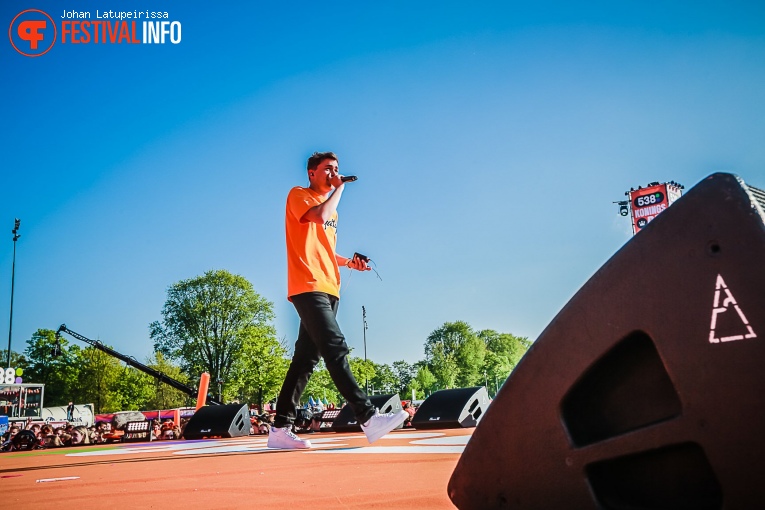 Flemming op 538 Koningsdag 2022 foto