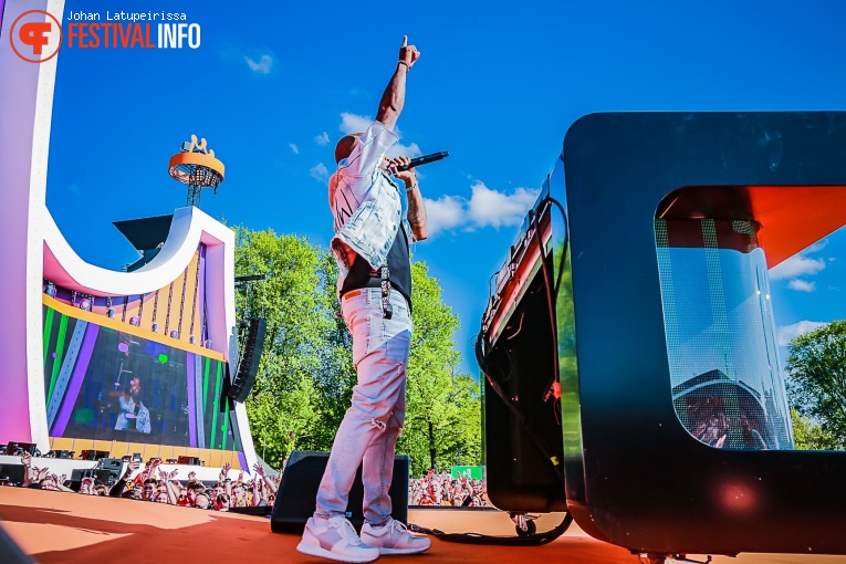 Willy William op 538 Koningsdag 2022 foto