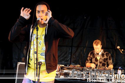 Cadence Weapon op ZXZW festival 2008 foto