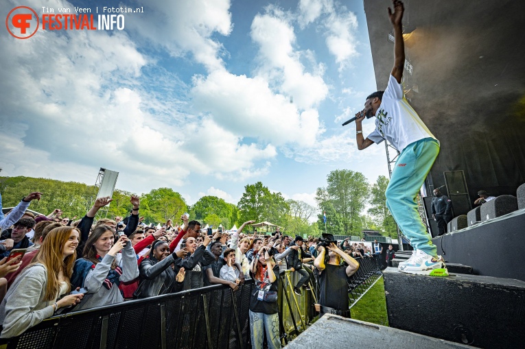 Sevn Alias op Bevrijdingsfestival Utrecht 2022 foto