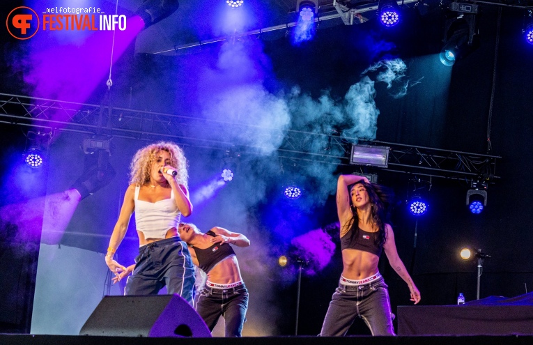 Sigourney K op Bevrijdingsfestival Groningen 2022 foto