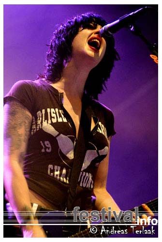 The Distillers op Lowlands 2004 foto