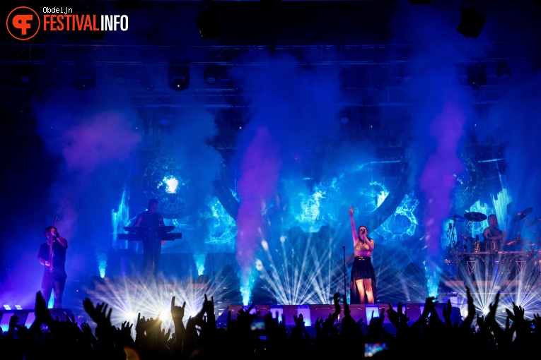 Within Temptation op Muziekweekend Pesse 2022 foto