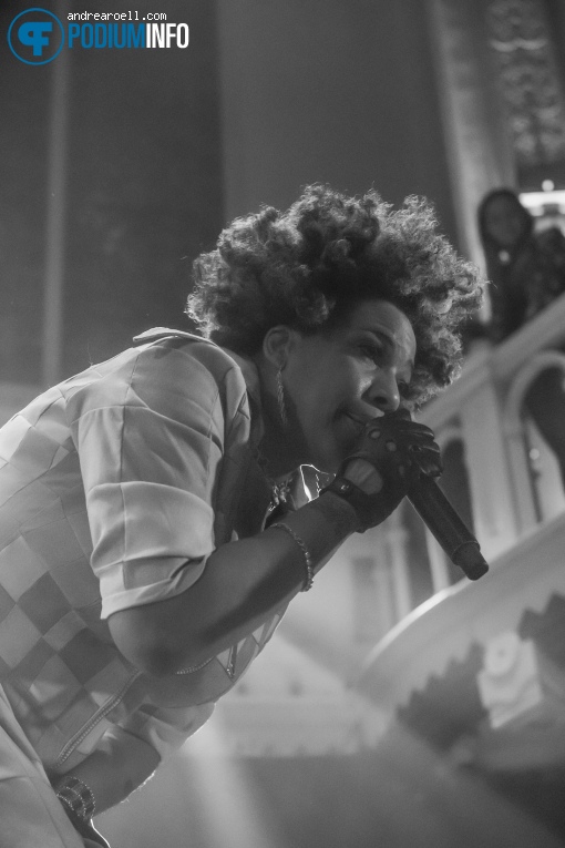 Macy Gray op Macy Gray - 29/05 - Paradiso foto