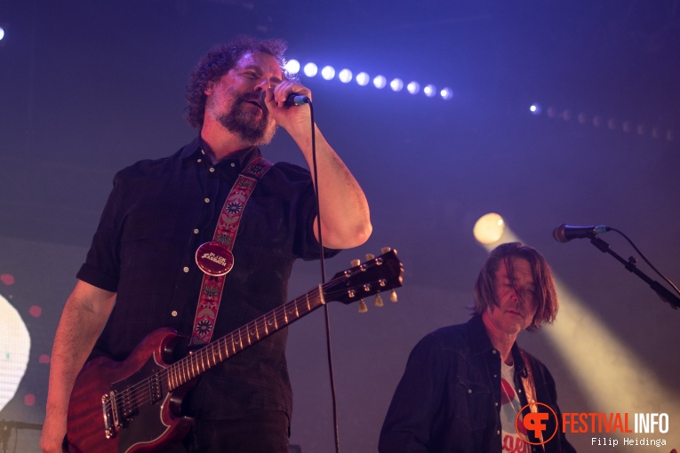 Drive-By Truckers op Ribs & Blues 2022 foto