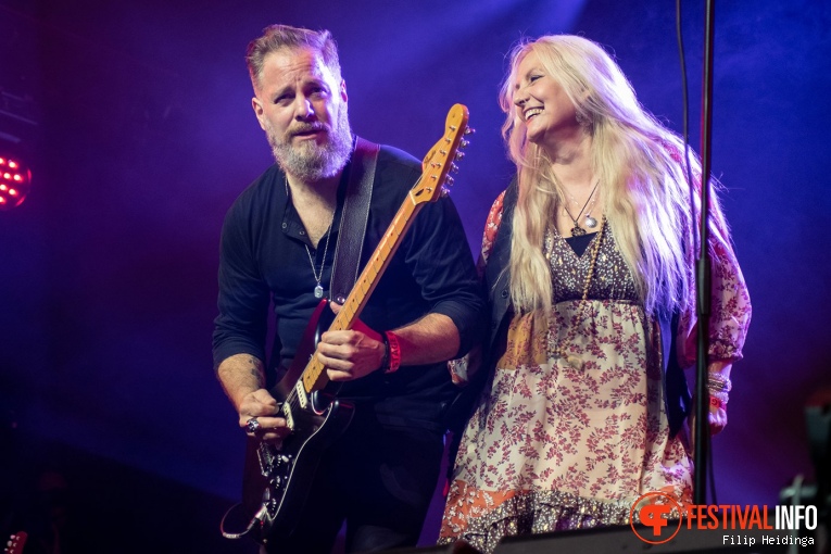 Sass Jordan op Ribs & Blues 2022 foto