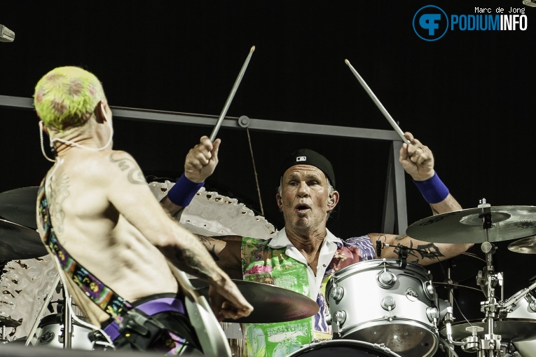 Red Hot Chili Peppers op Red Hot Chili Peppers - 10/06 - Goffertpark foto