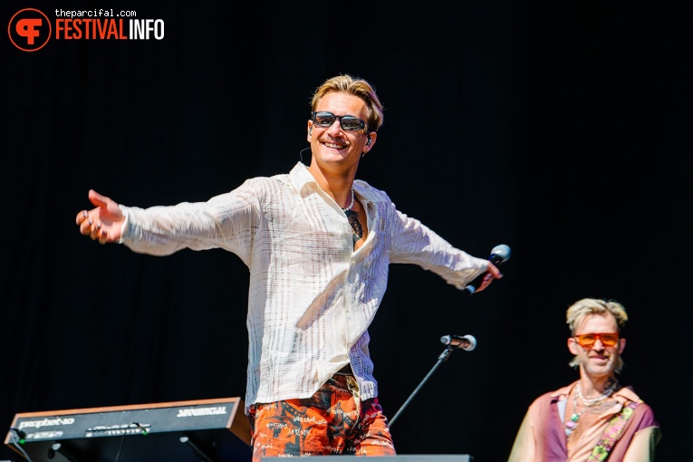 Goldband op Parkpop 2022 foto