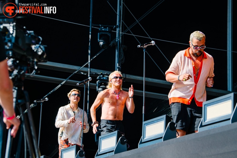 Goldband op Parkpop 2022 foto