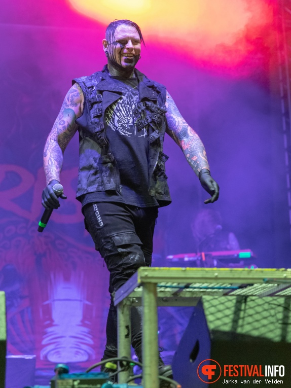 Combichrist op Wave Gotik Treffen 2022 foto