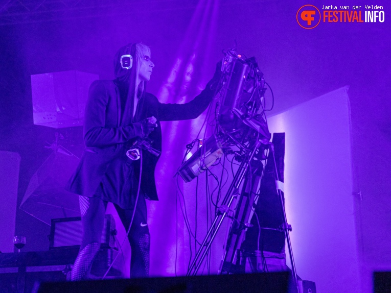 Iamx op Wave Gotik Treffen 2022 foto