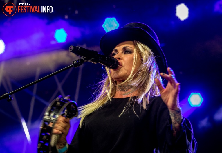 Dilana Smith op Hello Festival 2022 foto