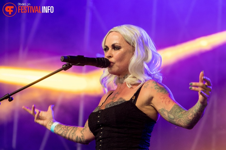 Dilana Smith op Hello Festival 2022 foto