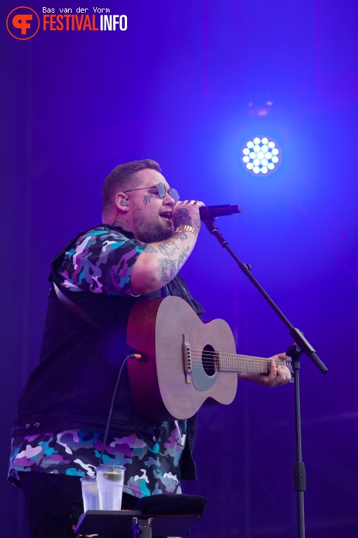 Rag'n'Bone Man op Stadspark Live 2022 foto