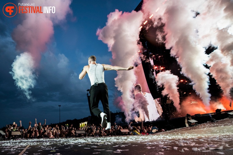 Imagine Dragons op Pinkpop 2022 -Zondag foto