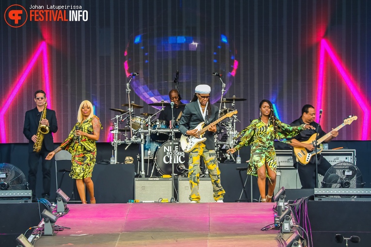 Nile Rodgers & Chic op Pinkpop 2022 -Zondag foto