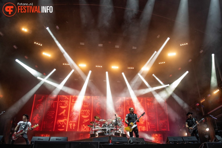 Volbeat op Pinkpop 2022 -Zondag foto