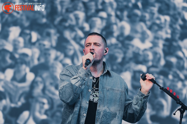 Dermot Kennedy op Pinkpop 2022 -Zondag foto