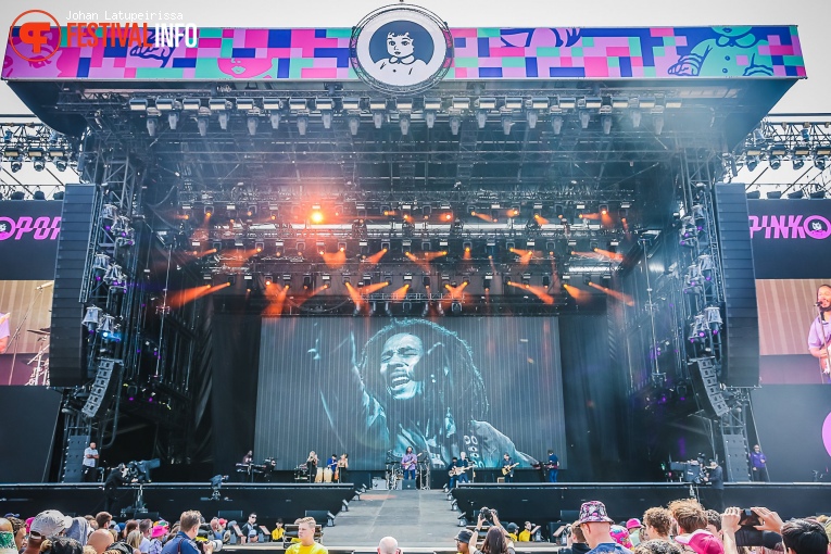 Ziggy Marley op Pinkpop 2022 -Zondag foto