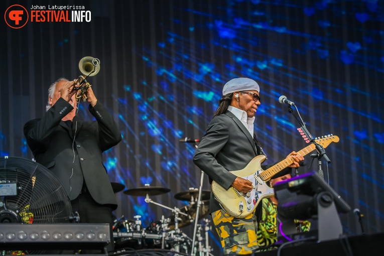 Nile Rodgers & Chic op Pinkpop 2022 -Zondag foto