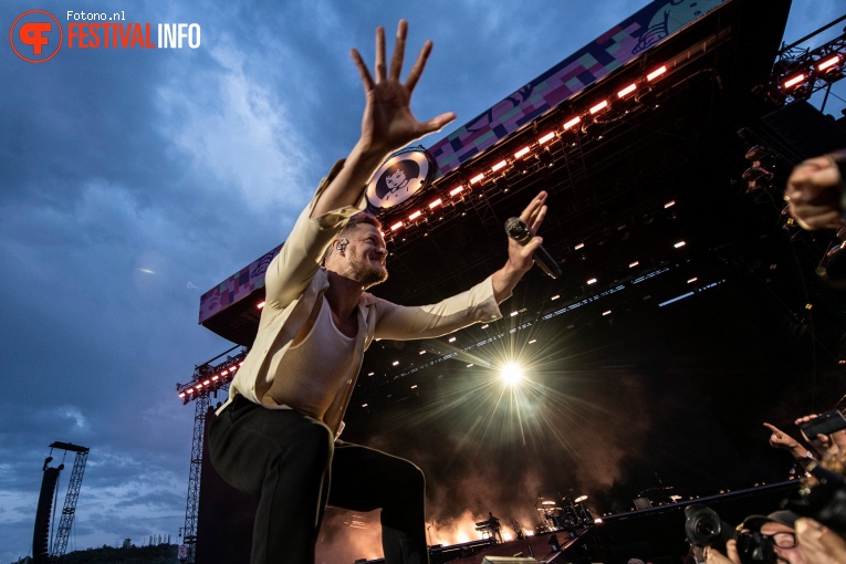 Imagine Dragons op Pinkpop 2022 -Zondag foto