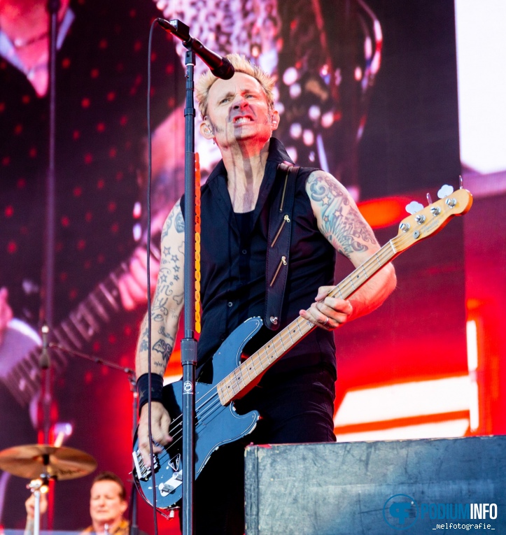 Green Day op Hella Mega Tour - 22/06 - Stadspark foto