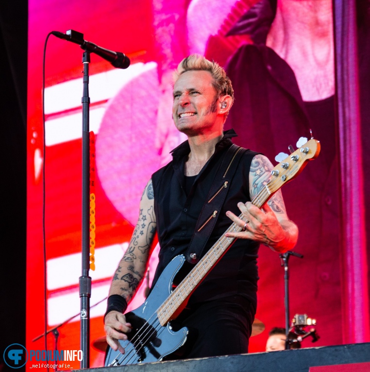 Green Day op Hella Mega Tour - 22/06 - Stadspark foto