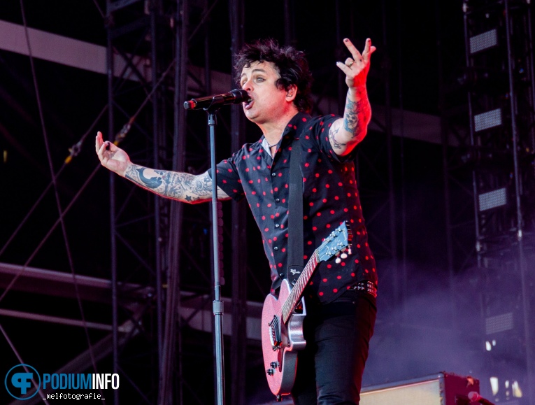 Green Day op Hella Mega Tour - 22/06 - Stadspark foto