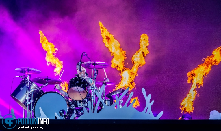 Fall Out Boy op Hella Mega Tour - 22/06 - Stadspark foto