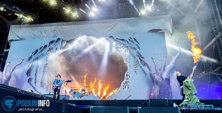 Fall Out Boy op Hella Mega Tour - 22/06 - Stadspark foto