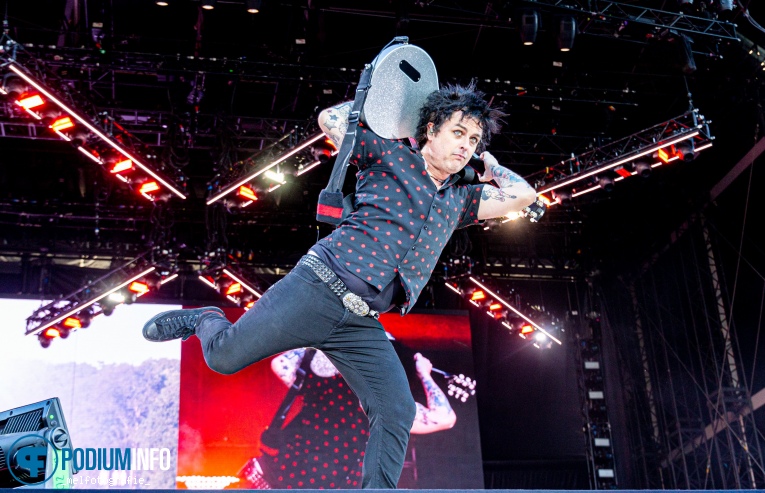 Green Day op Hella Mega Tour - 22/06 - Stadspark foto