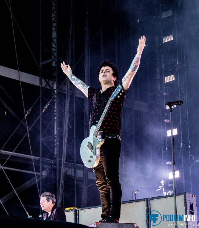 Green Day op Hella Mega Tour - 22/06 - Stadspark foto