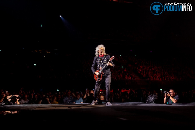 Queen op Queen & Adam Lambert - 01/07 - Ziggo Dome foto