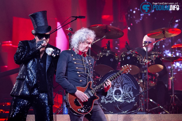 Queen op Queen & Adam Lambert - 01/07 - Ziggo Dome foto